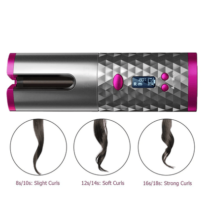 Vibrant Aura™ Portable Hair Curler